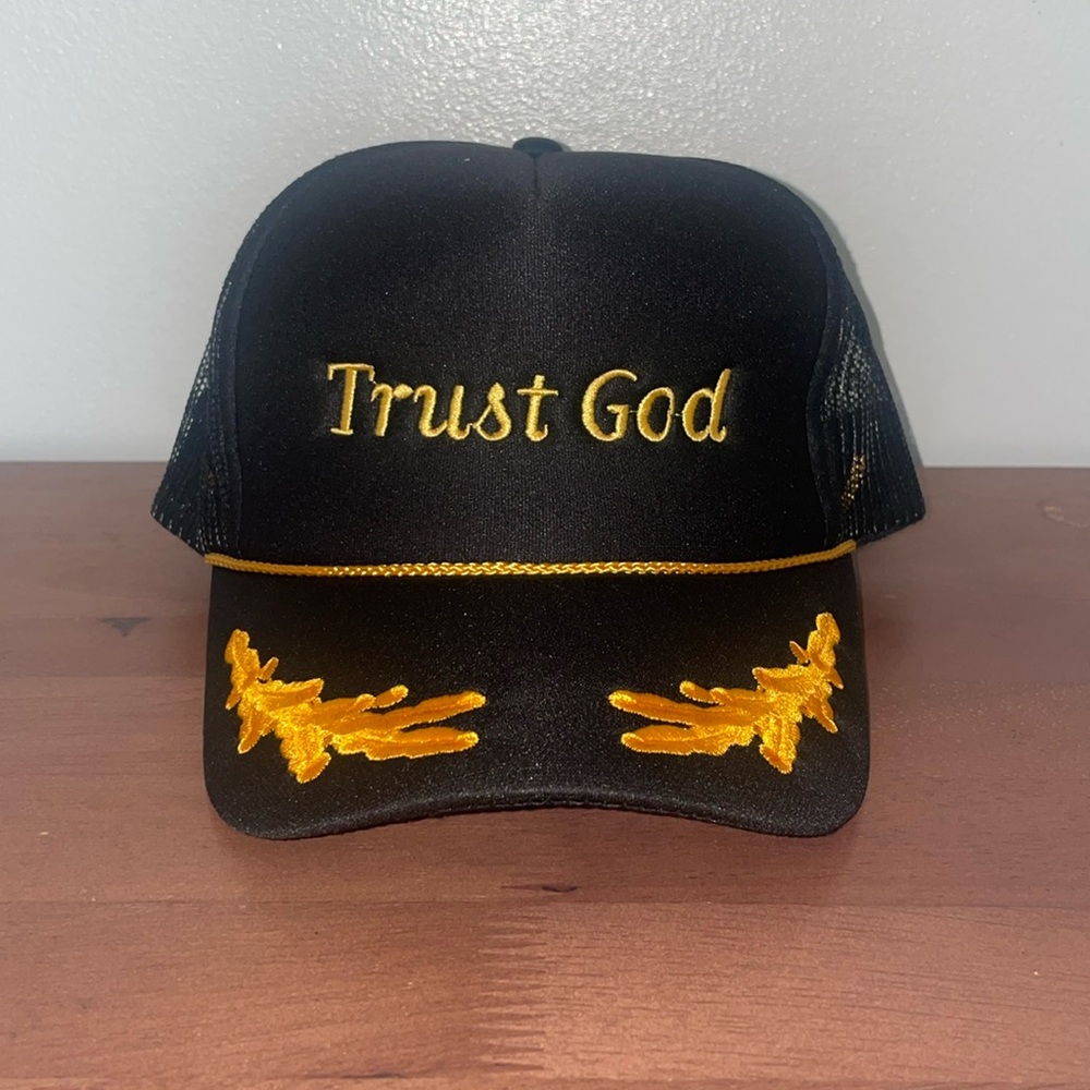 Unisex “Trust God” Trucker Hat